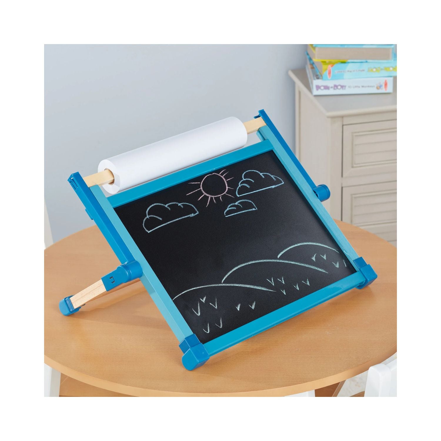 Melissa & Doug Double-Sided Magnetic Tabletop Easel