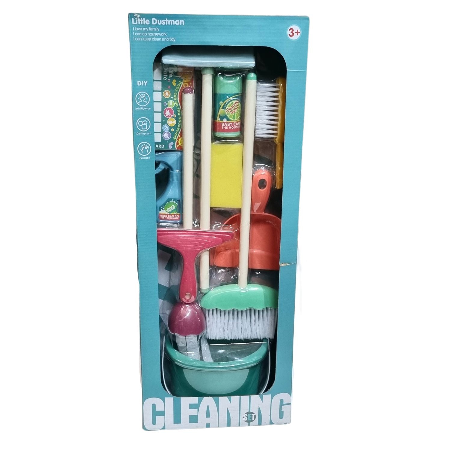 Dust, Sweep, Mop Cleaning Set 12pc –