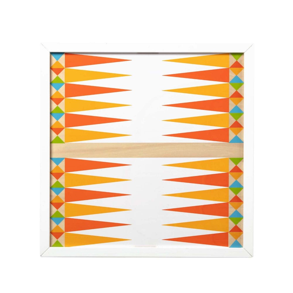 Melissa & Doug Wooden Backgammon & Checkers