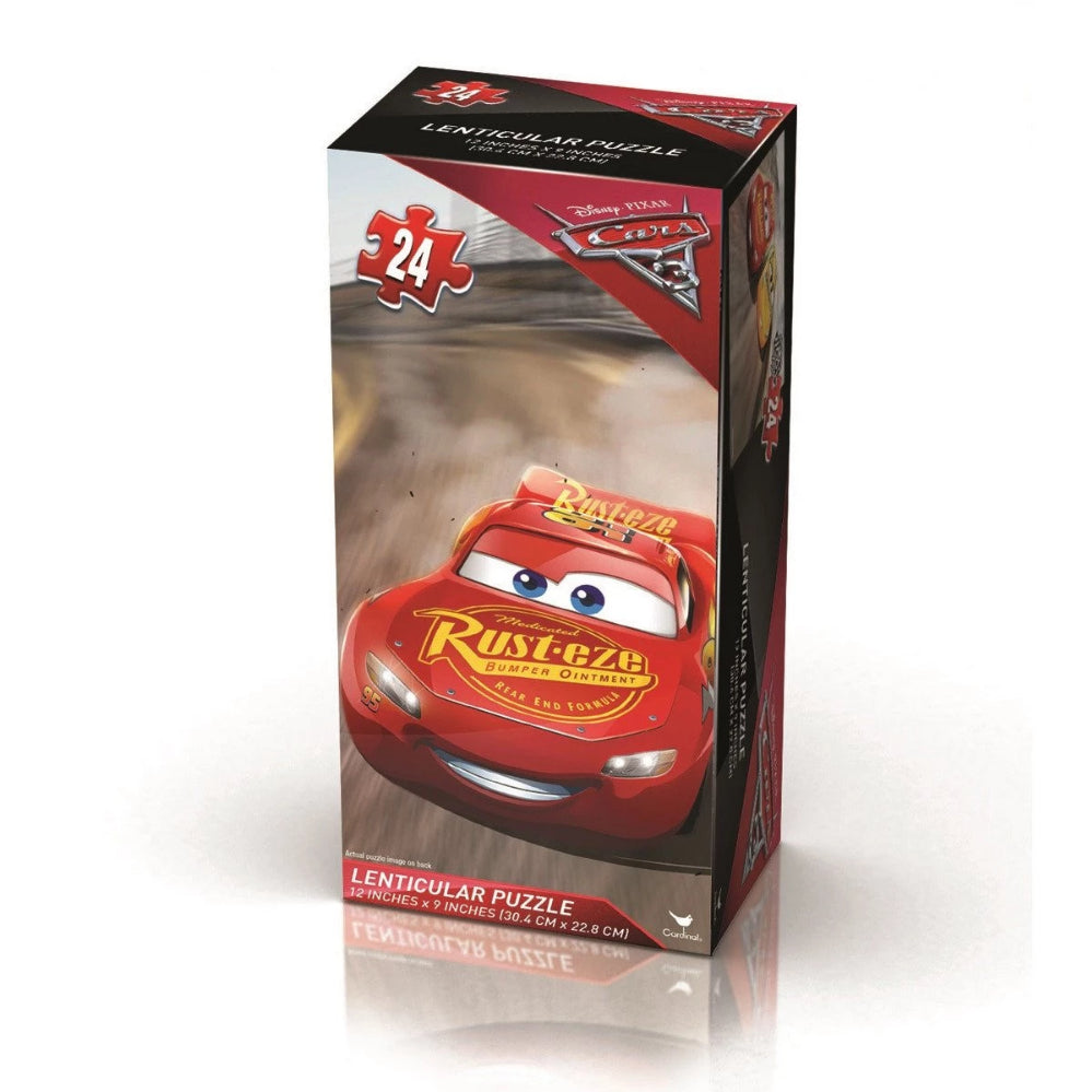 Cars 3 Lenticular Tower 24pc Puzzle