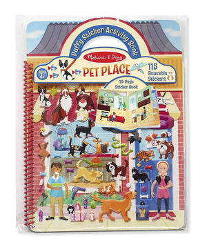 Melissa & Doug Pet Shop Puffy Sticker Set