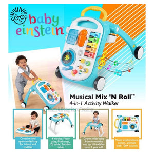 Baby Einstein Musical Mix 'n Roll 4-in-1 Activity Walker