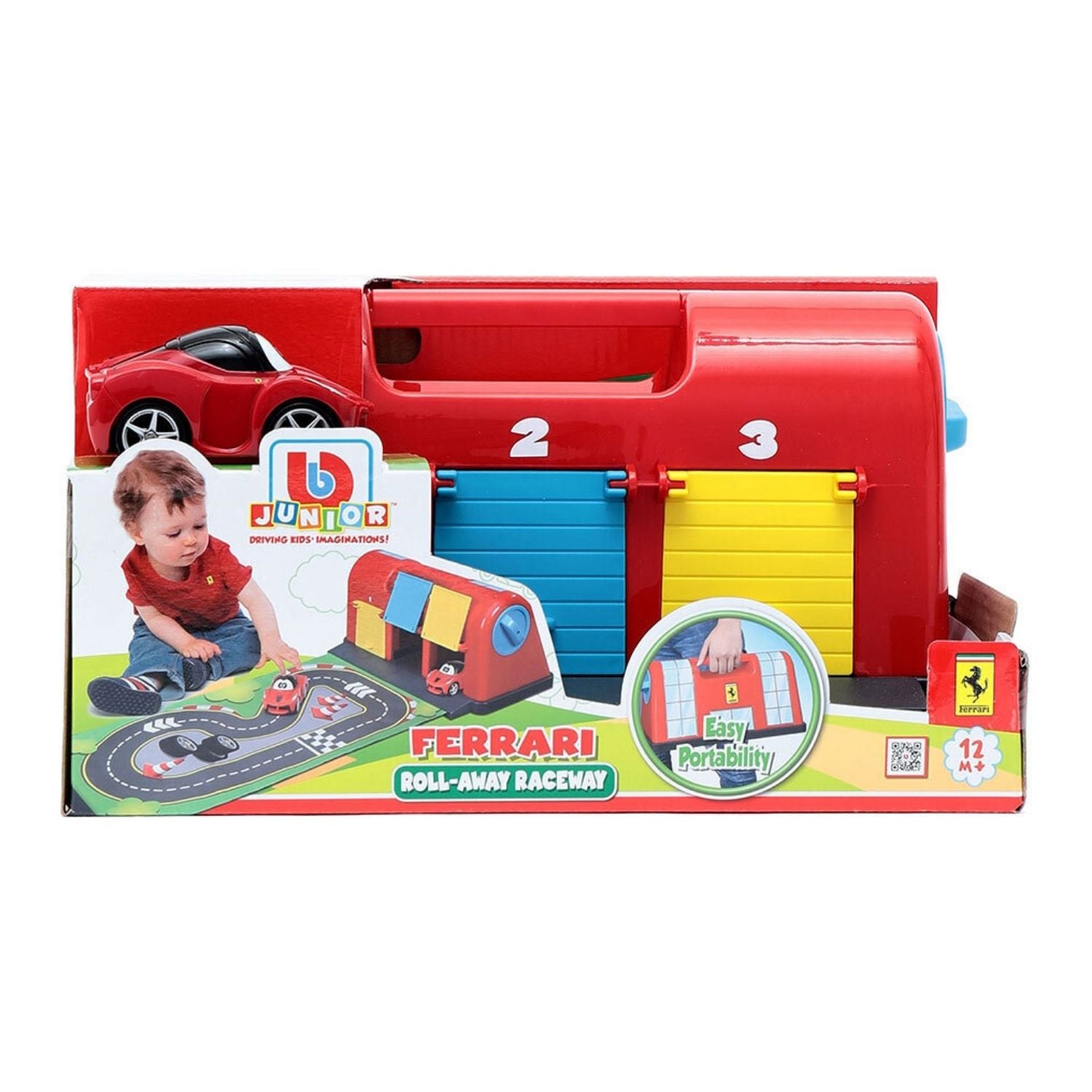 Bburago Junior Ferrari Roll-Away Raceway