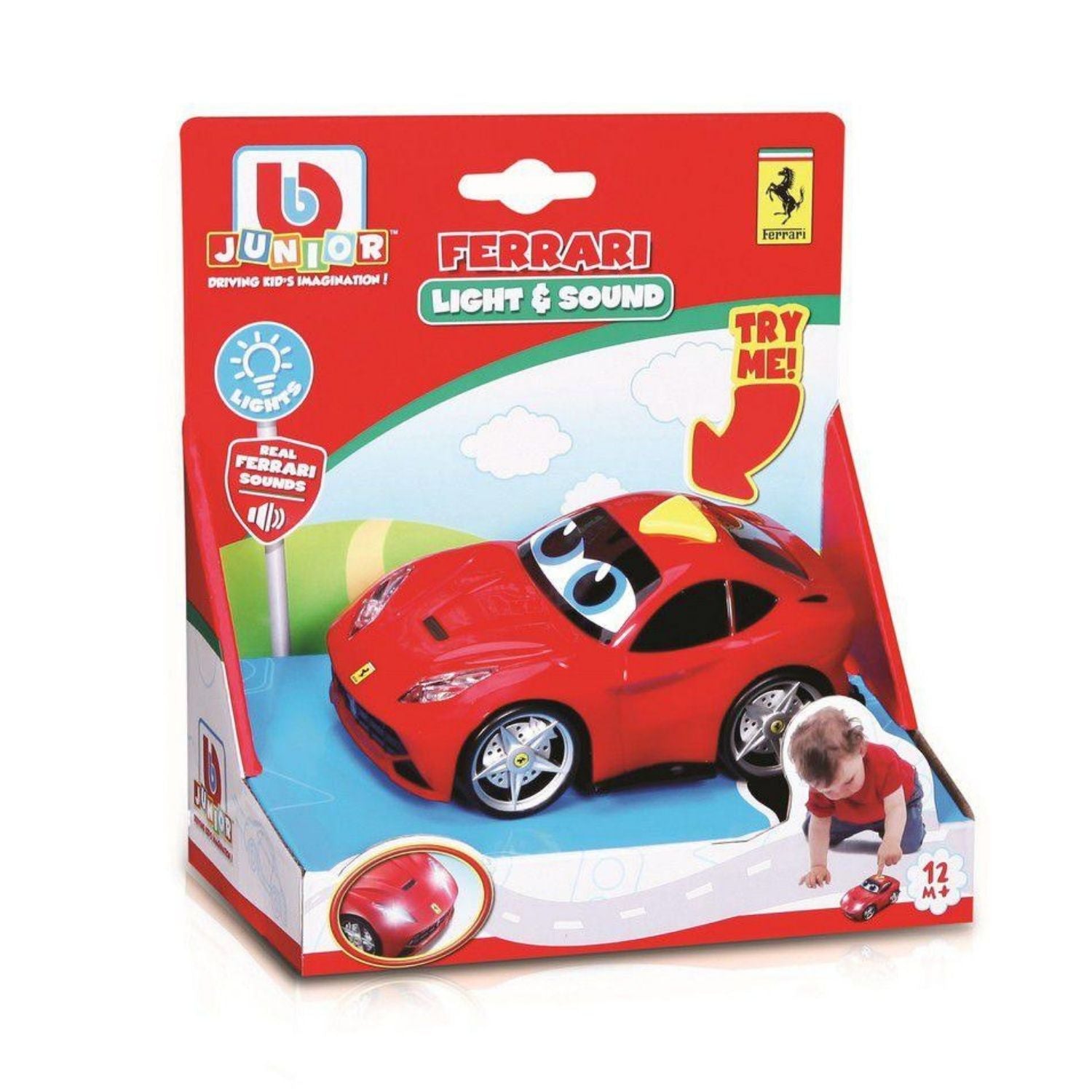 Bburago Junior Light & Sound Ferrari F12 Berlinetta