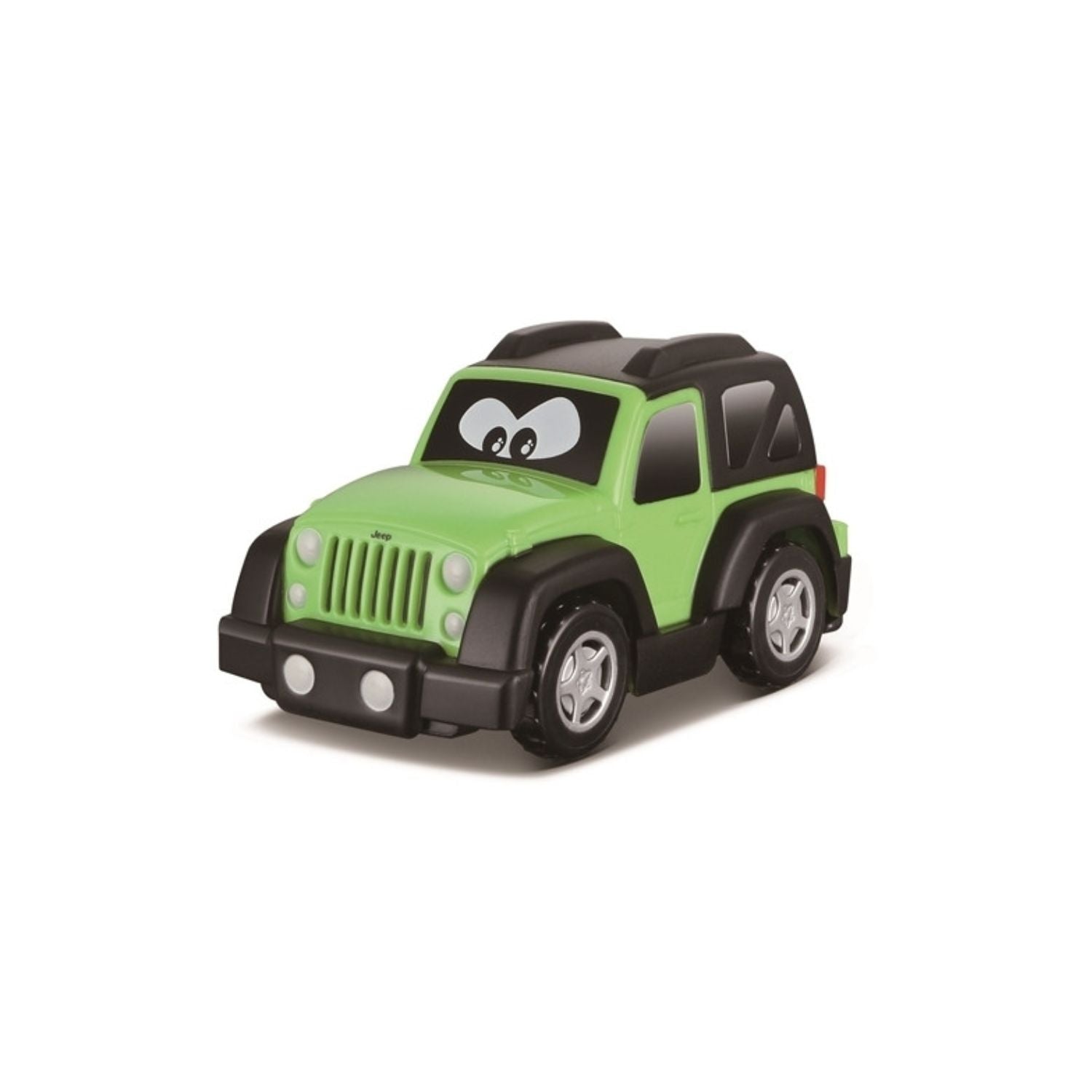 Bburago Junior Touch & Go Jeep Wrangler Unlimited - Green