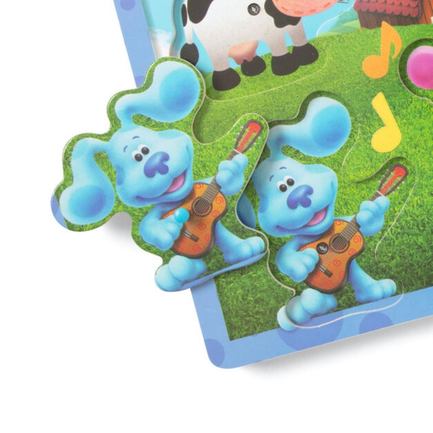 Melissa & Doug Blues Clues Wooden Musical Farm Sound Puzzle