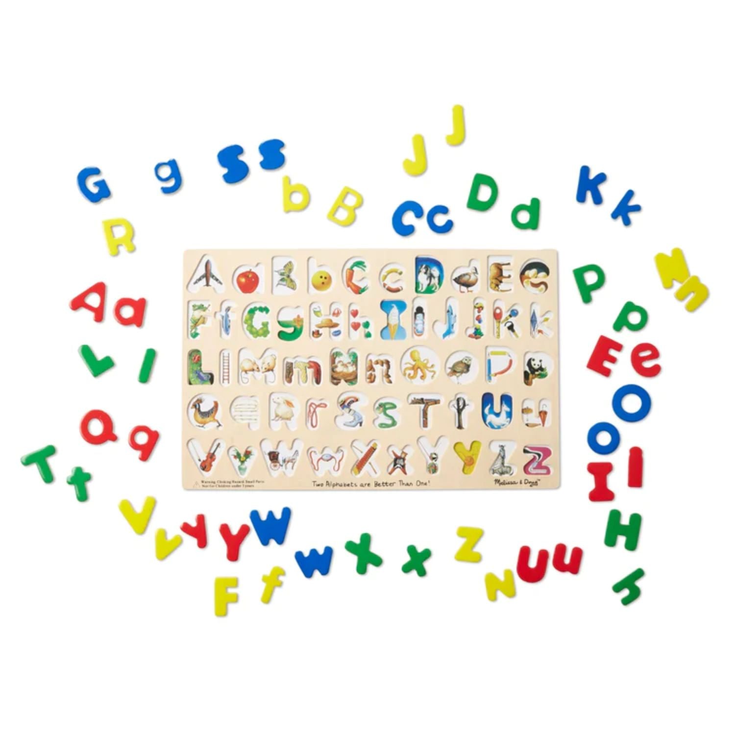 Melissa & Doug Upper & Lower Case Alphabet Puzzle