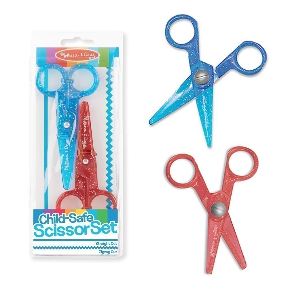Melissa & Doug Child-Safe Scissor Set - 2 Piece