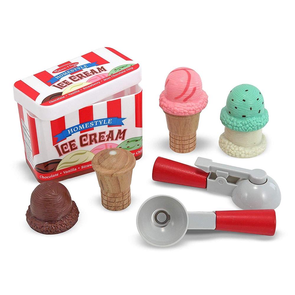 Melissa & Doug Scoop And Stack Ice Cream Cone Stack