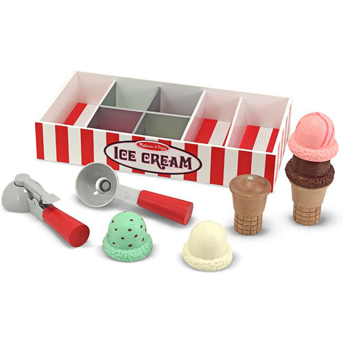 Melissa and doug ice hot sale cream cone playset