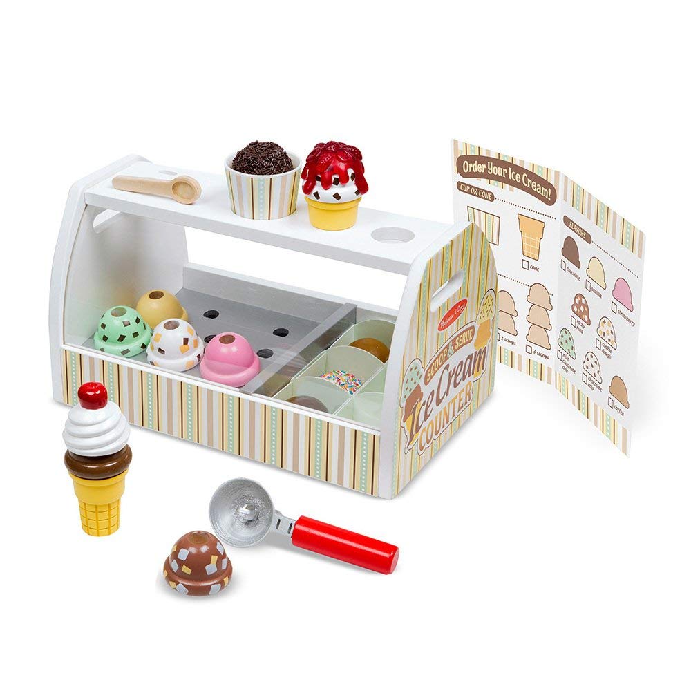 Melissa & Doug Scoop & Serve Ice Cream Counter