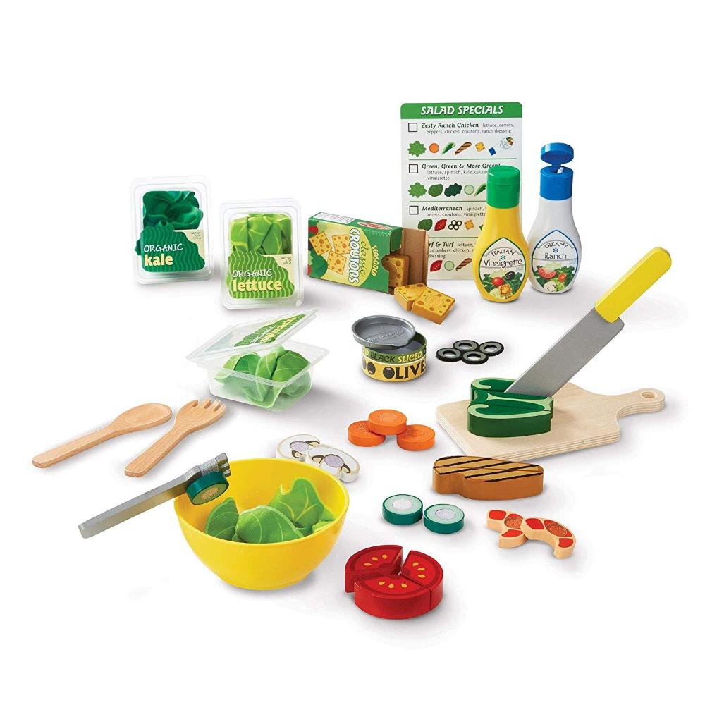 Melissa & Doug Slice And Toss Salad Set