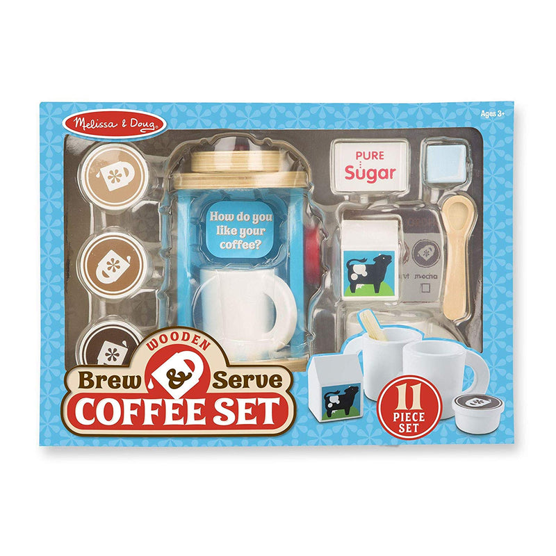 Melissa & doug discount coffee set