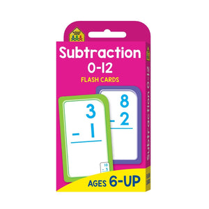 School Zone - Flash Cards Subtraction 0-12