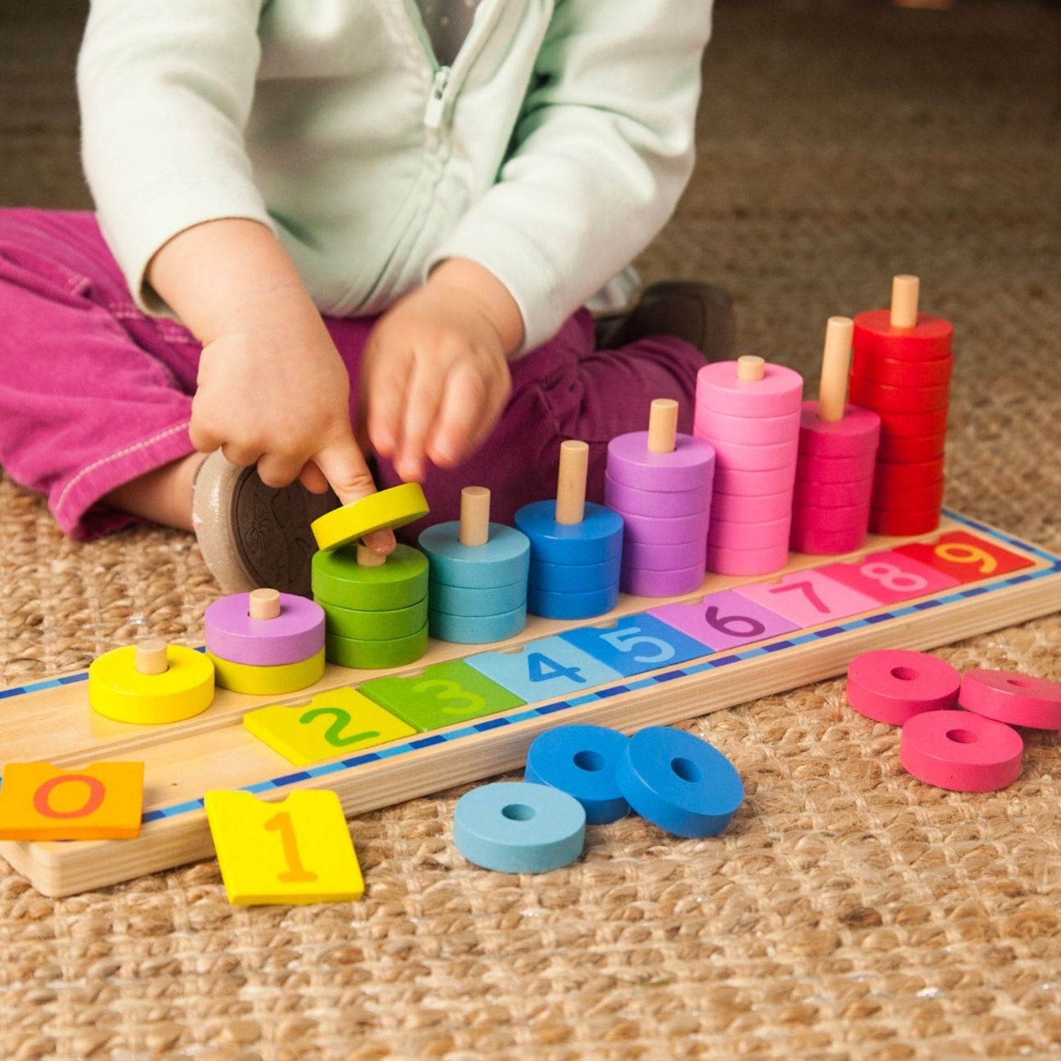 Tooky Toy Counting Stacker