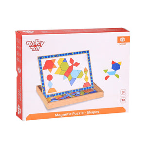 TookyToy Magnetic Puzzle - Shapes