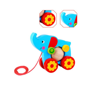 Tooky Toy Pull Along Elephant