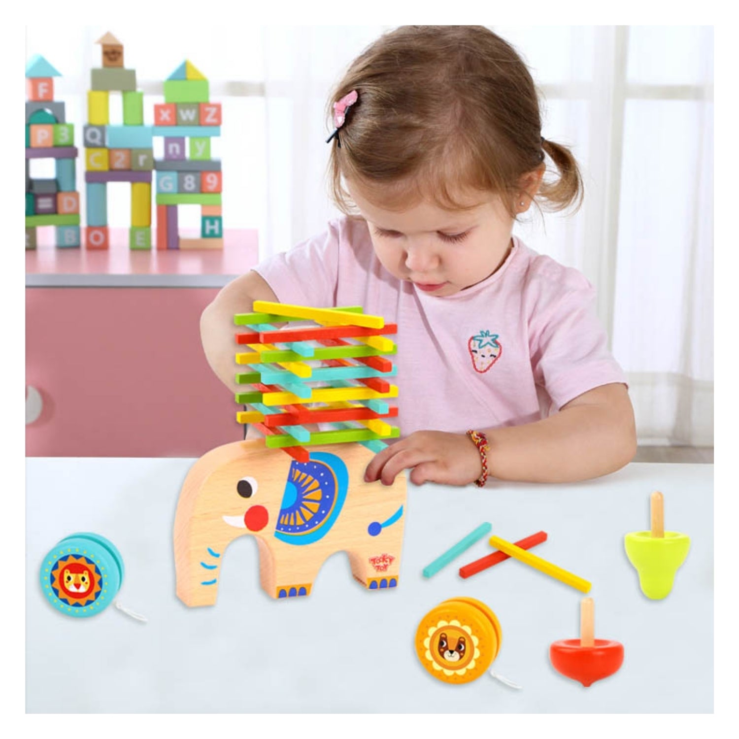 TookyToy Wooden Toys Games Collection