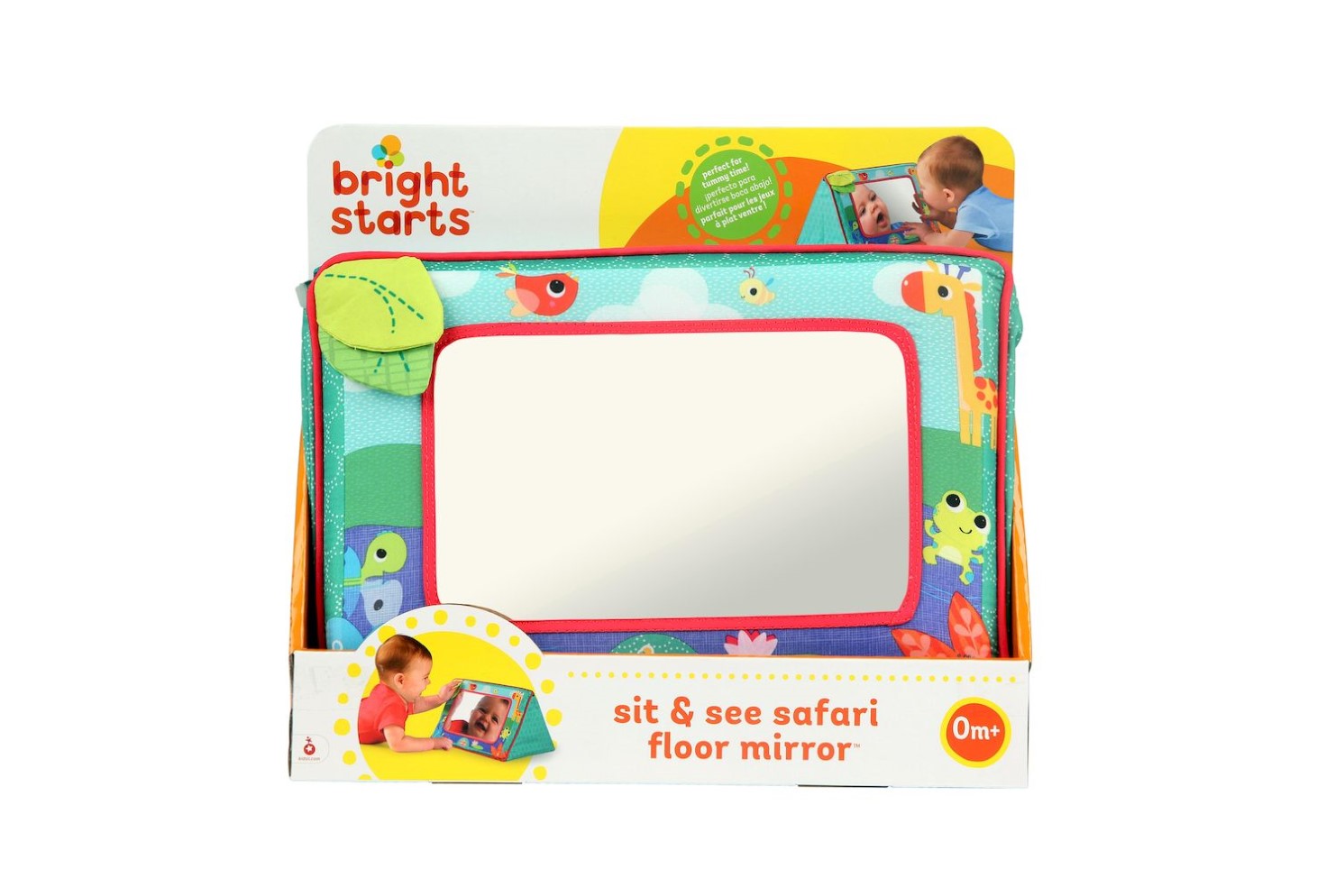 Bright Starts Sit & See Safari Floor Mirror