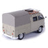 Motormax Volkswagen Type 2 (T1) Scale 1:24 Pickup with Roof Rack + Suit Case + Tarpaulin Cover