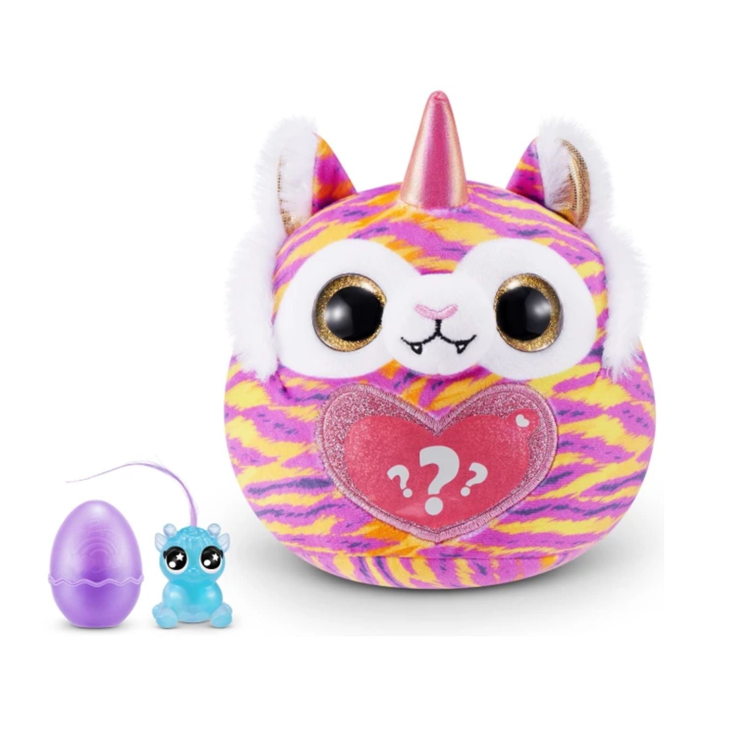 ZURU Rainbocorns Wild Heart Surprise Series Collectible Plush Mystery Egg Toy