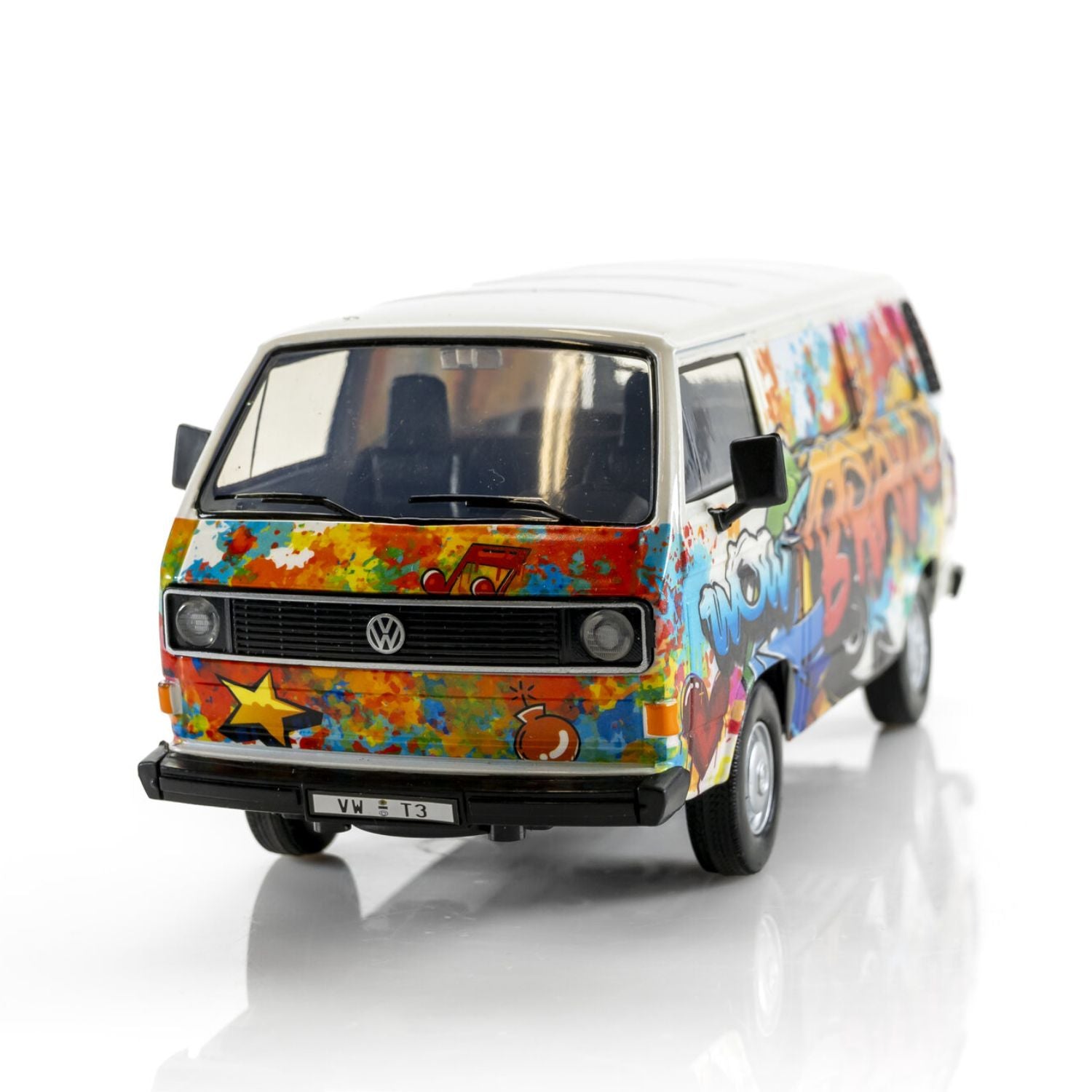 Motormax Volkswagen Type2 (T3) Graffiti Scale 1:24
