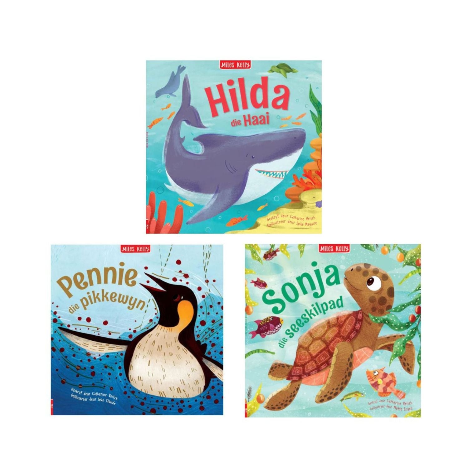 My Eerste Afrikaanse See-Reeks: 3 Geïllustreerde Prenteboeke