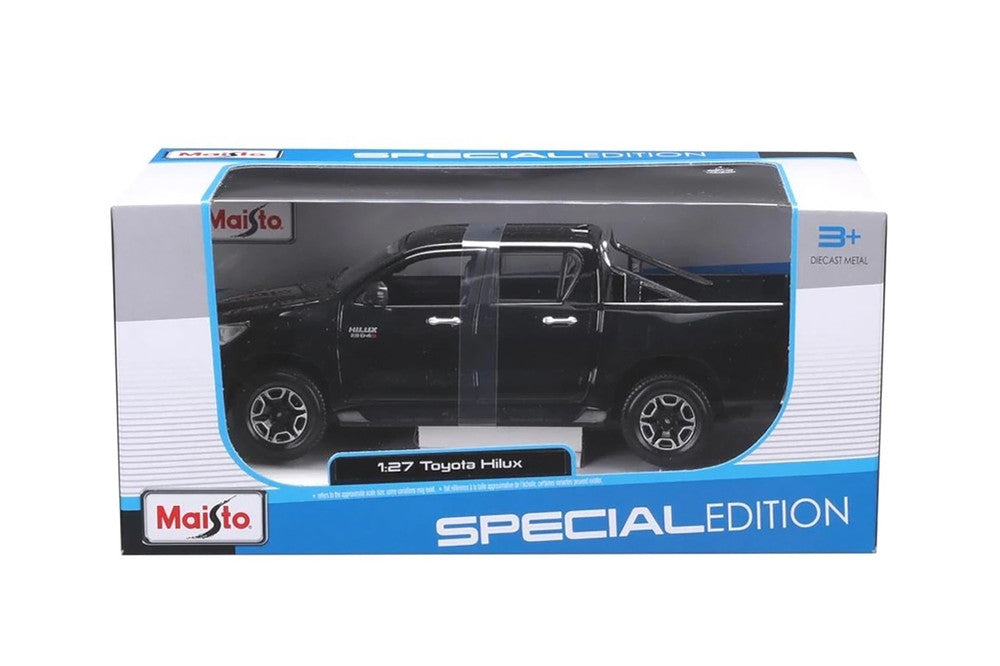 Maisto Scale 1:27 Toyota Hilux Double Cab - Black
