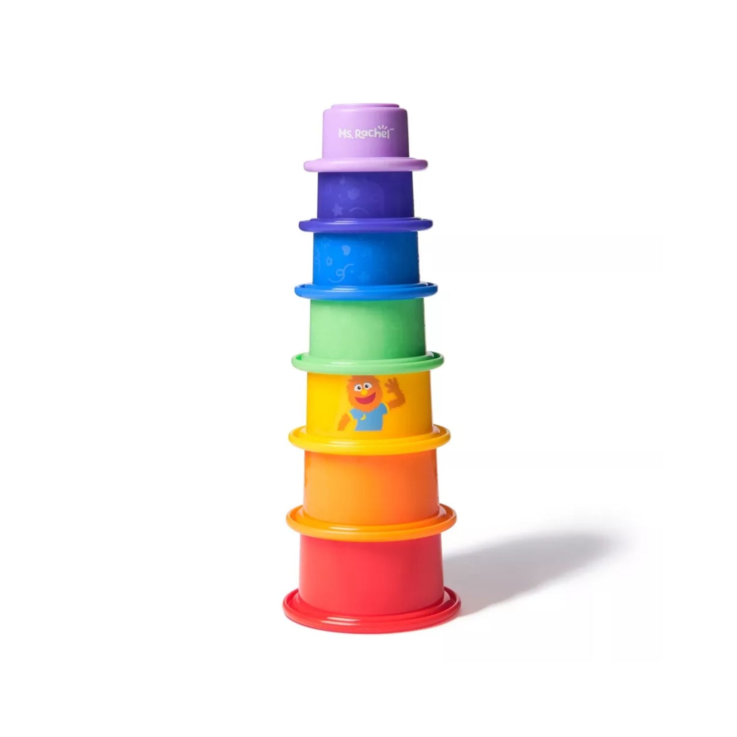 Melissa & Doug Ms Rachel Rainbow Stacking Cups