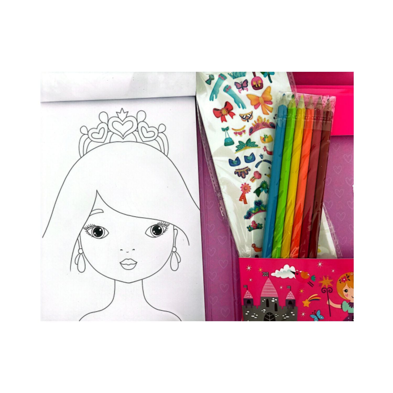 Born to Be a Princess - Colouring Set
