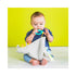 Bright Starts Little Taggies 2 Sided Blankie Green Dots