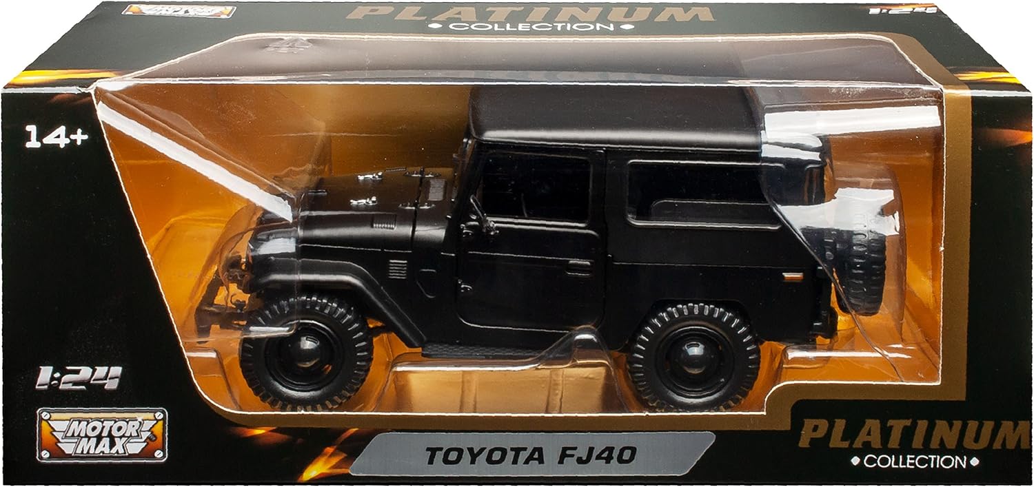 Motormax Platinum Collection Toyota FJ Cruiser FJ40 Hard Top - Black