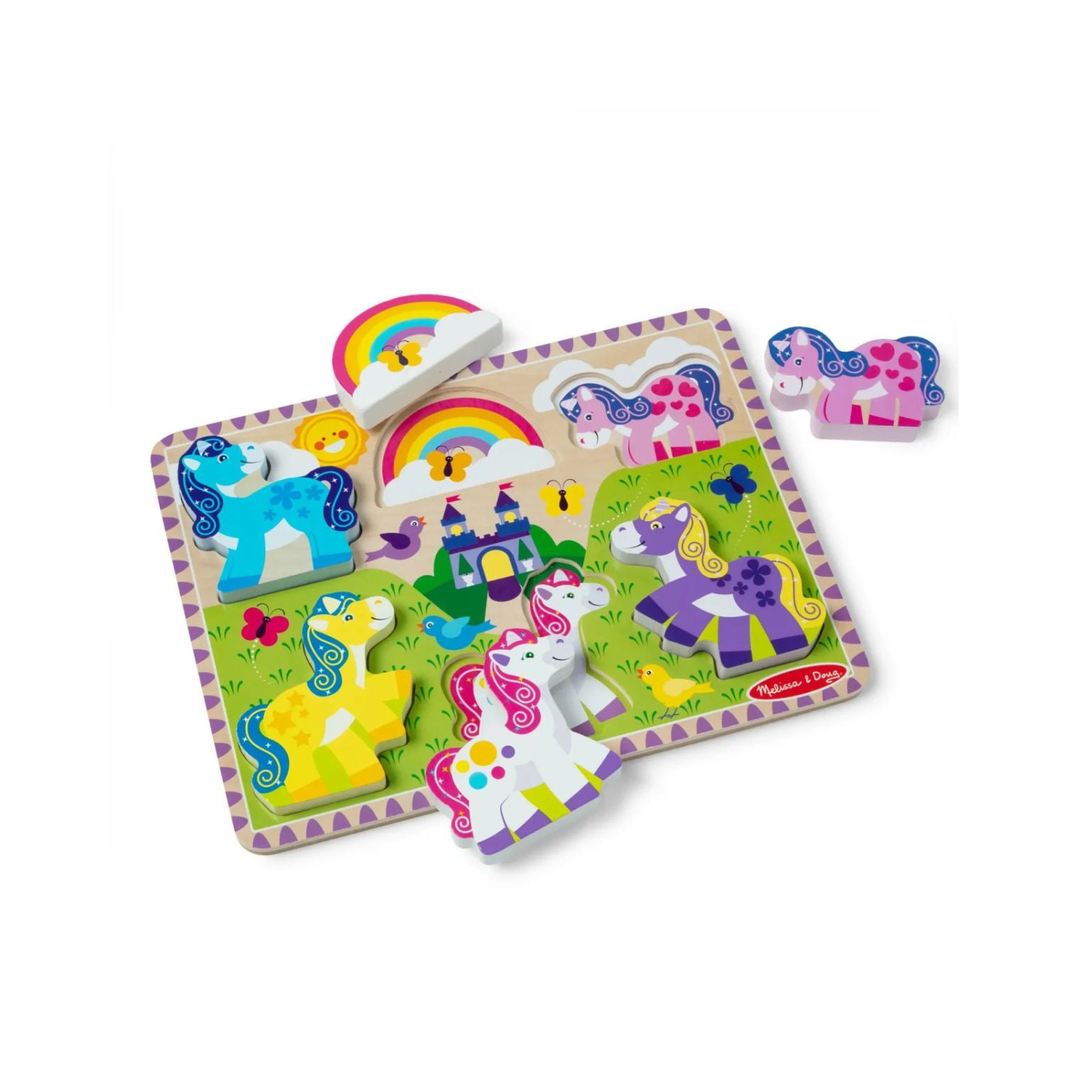 Melissa & Doug Unicorn Chunky Puzzle