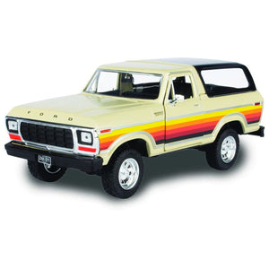 Motormax Platinum Collection 1978 Ford Bronco Scale 1:24