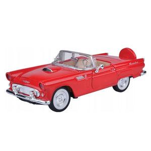Motormax 1956 Ford Thunderbird Scale 1:24 - Red