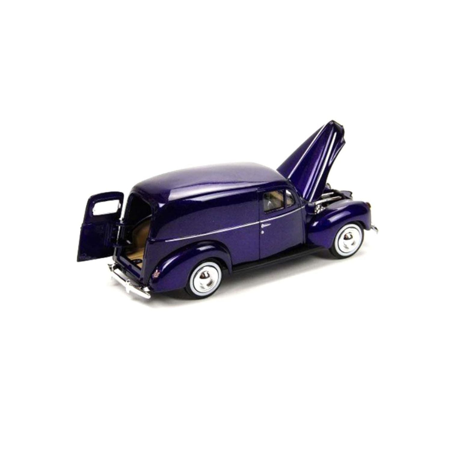 Motormax 1940 Ford Sedan Delivery Scale 1:24 Diecast - Blue