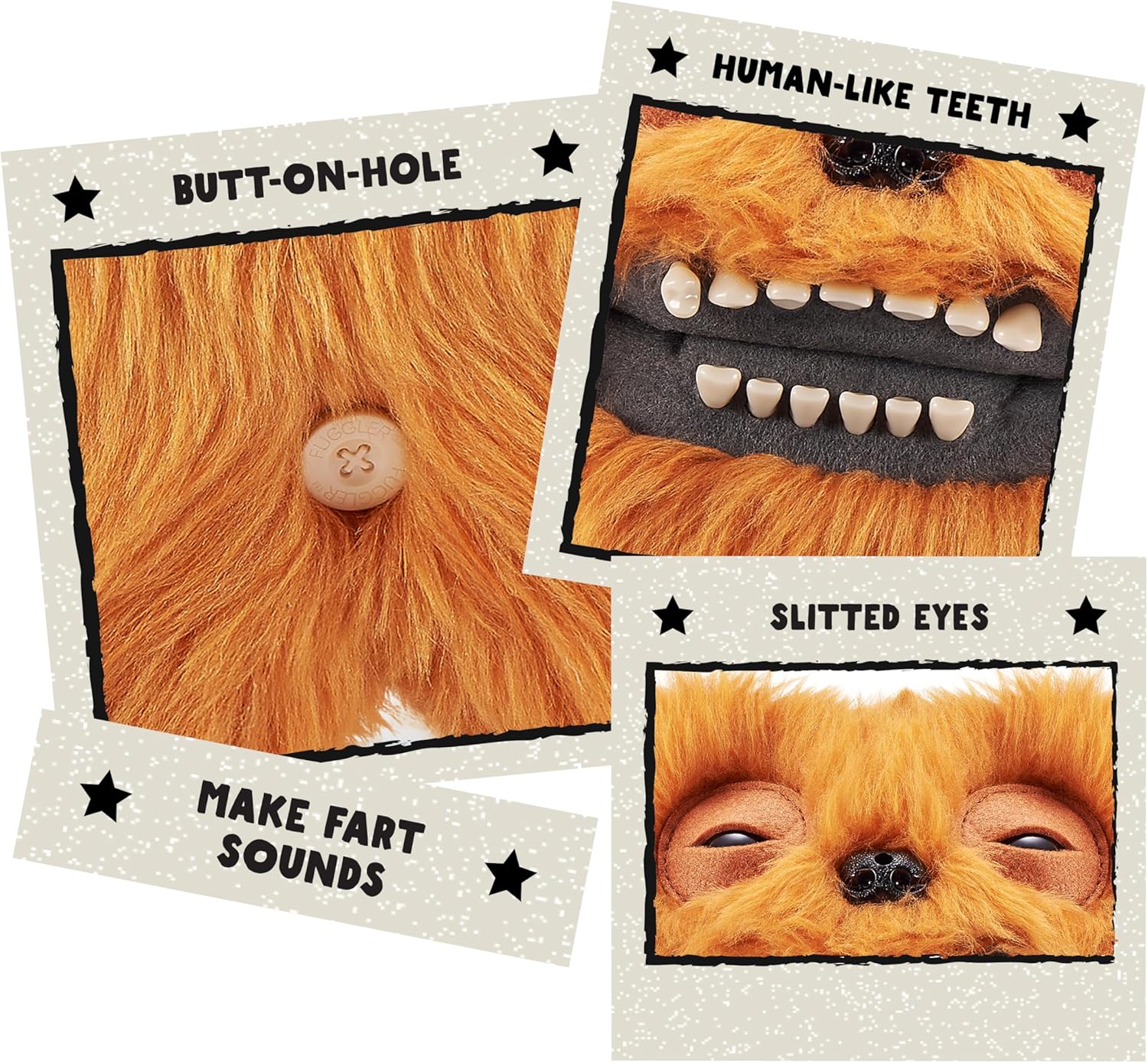Fuggler Fart Face 9-inch - Count Underoo Mcgoo - Long Pile by ZURU
