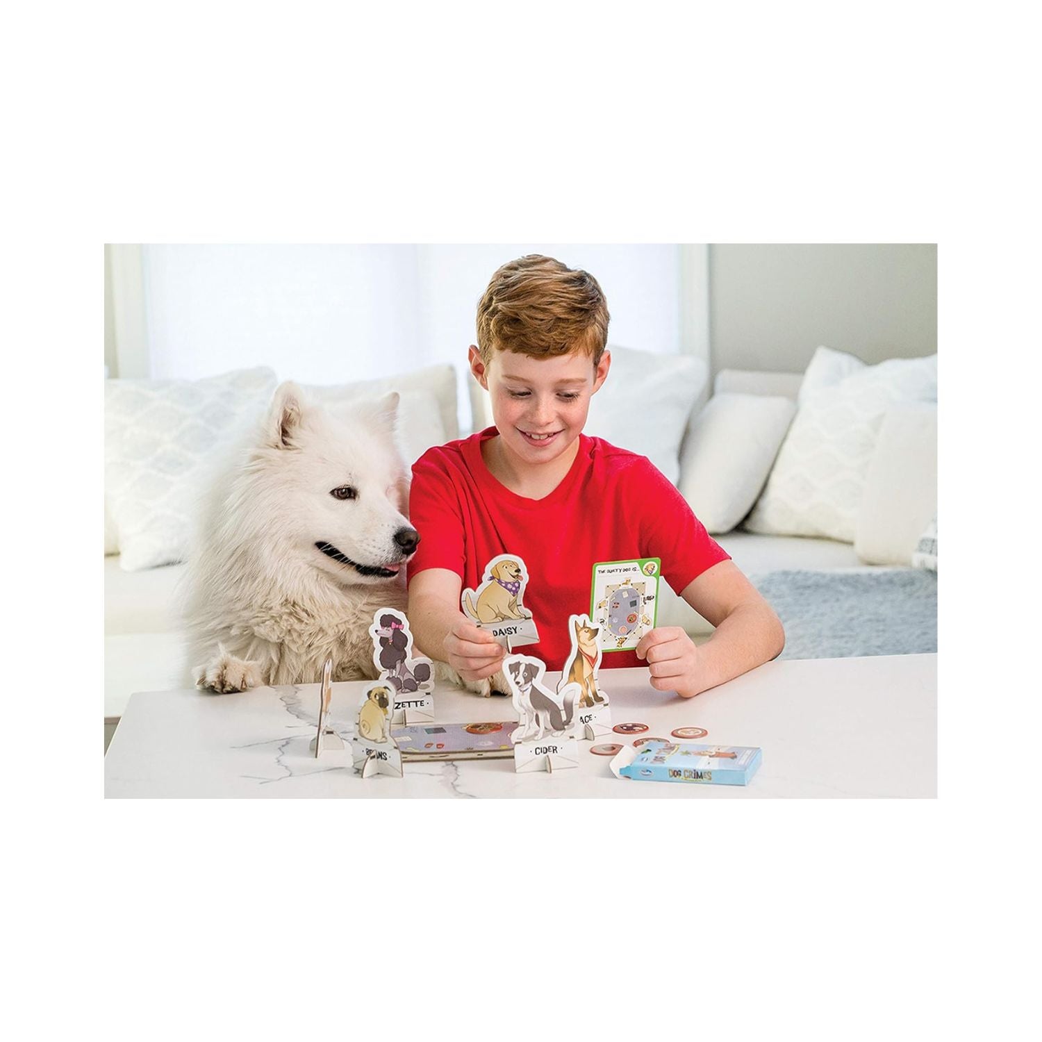 ThinkFun Dog Crimes Logic Game - Brainteaser for Kids and Adults