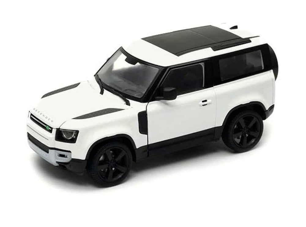 Welly 2020 Land Rover Defender White Scale 1:24