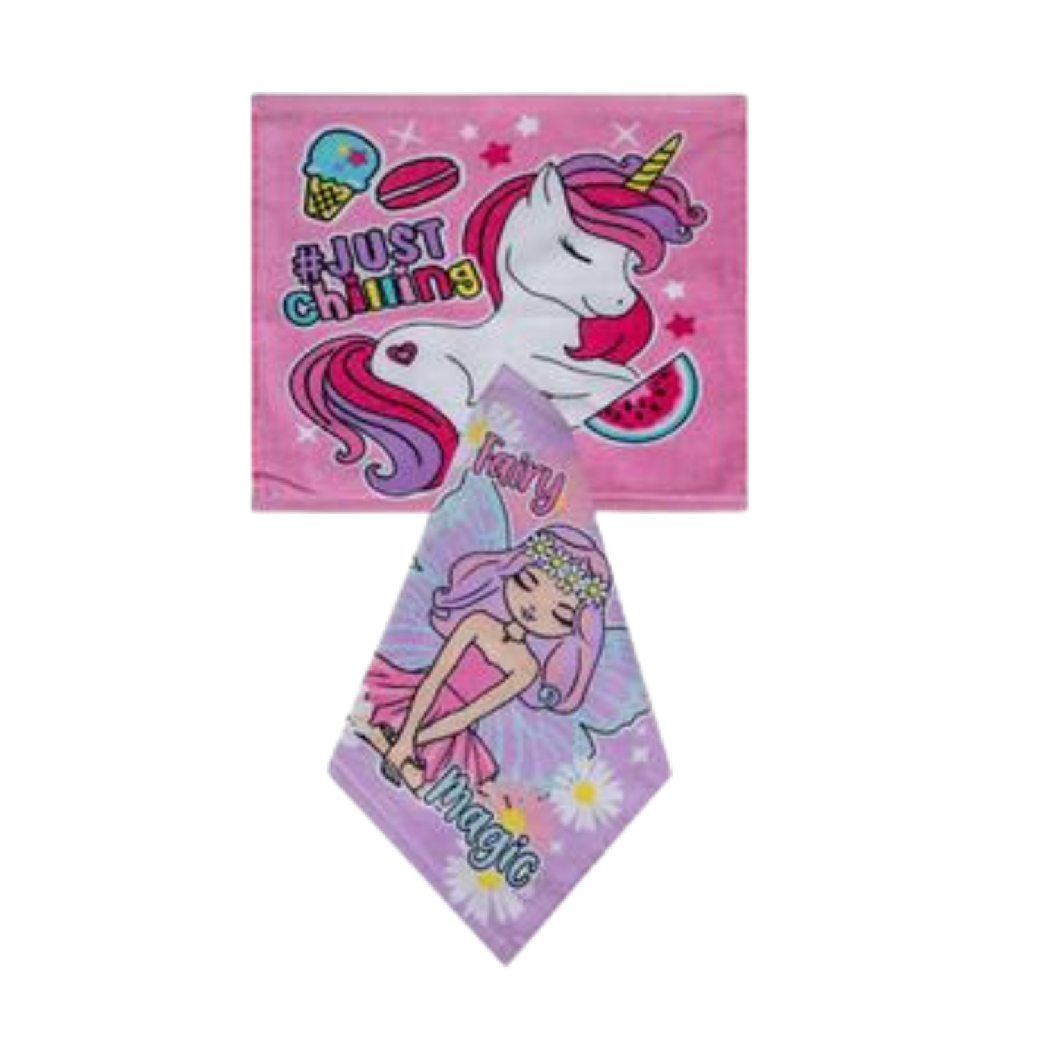 Kiddies Face Cloth - Pink Unicorn