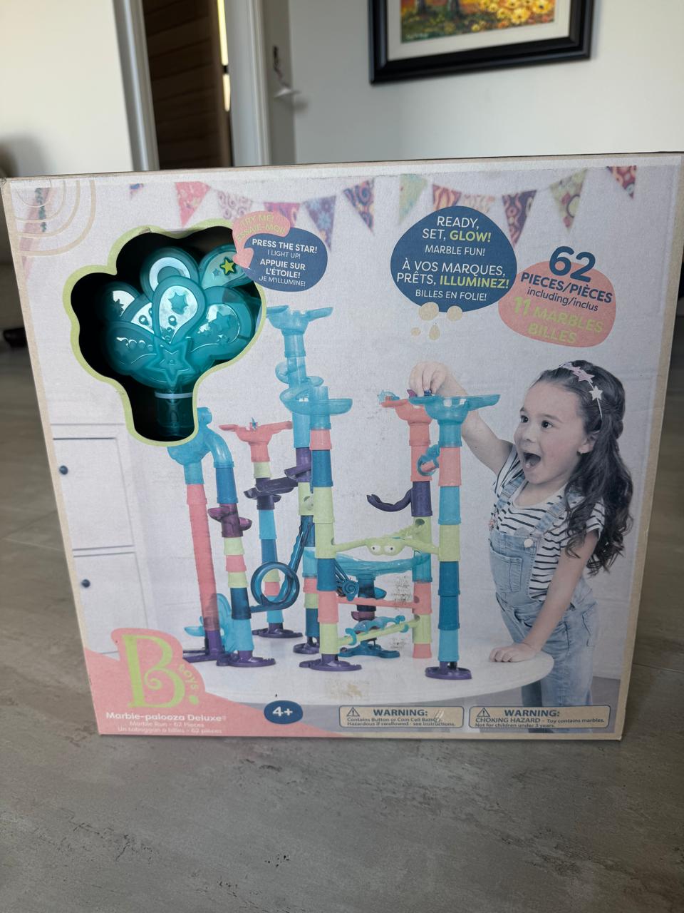 B. Toys Marble-Palooza Marble Run with Light & Sound - BD