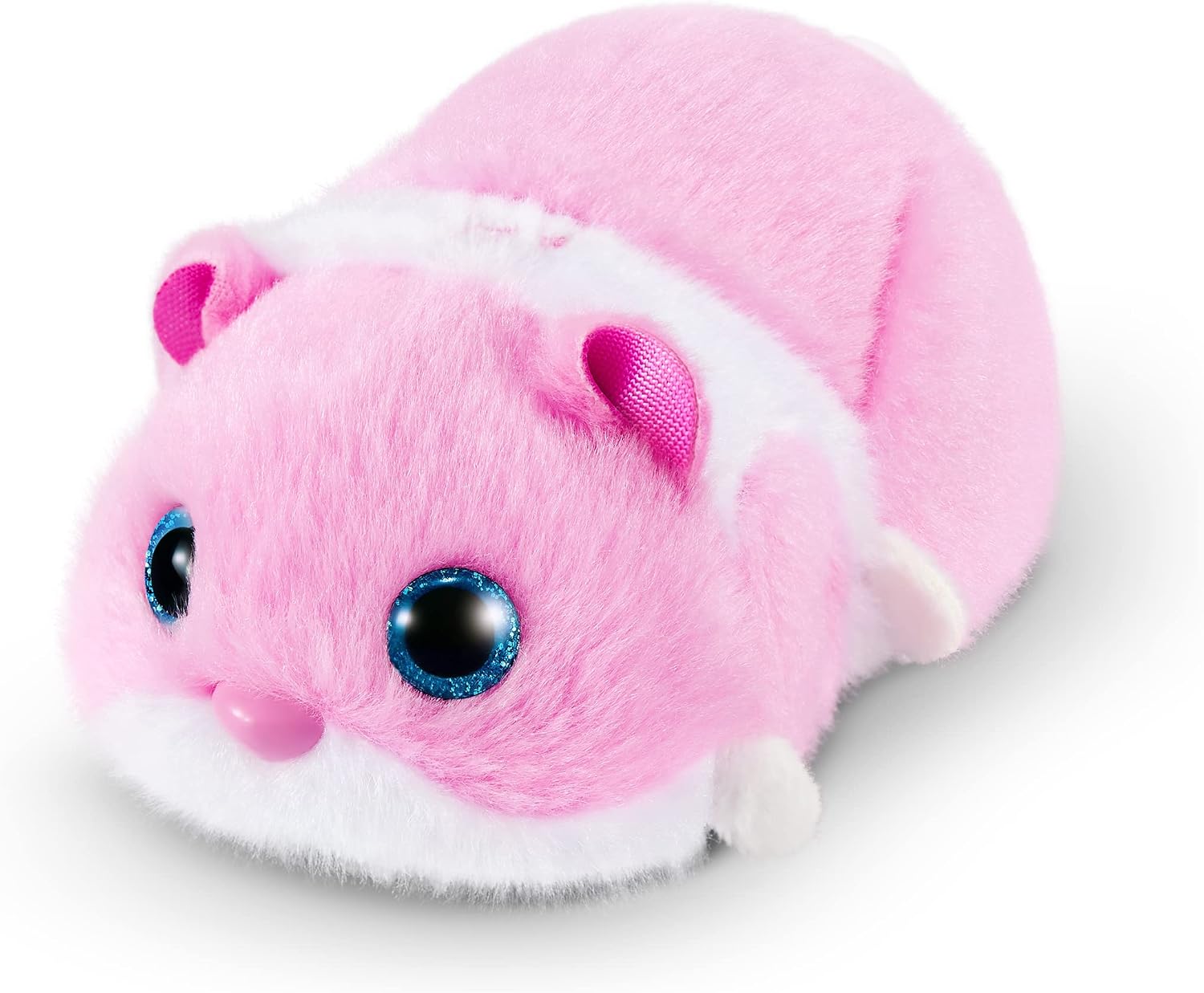 ZURU Pets Alive Hamstermania - PINK - Interactive Running Hamster & Ball Collectible Toy