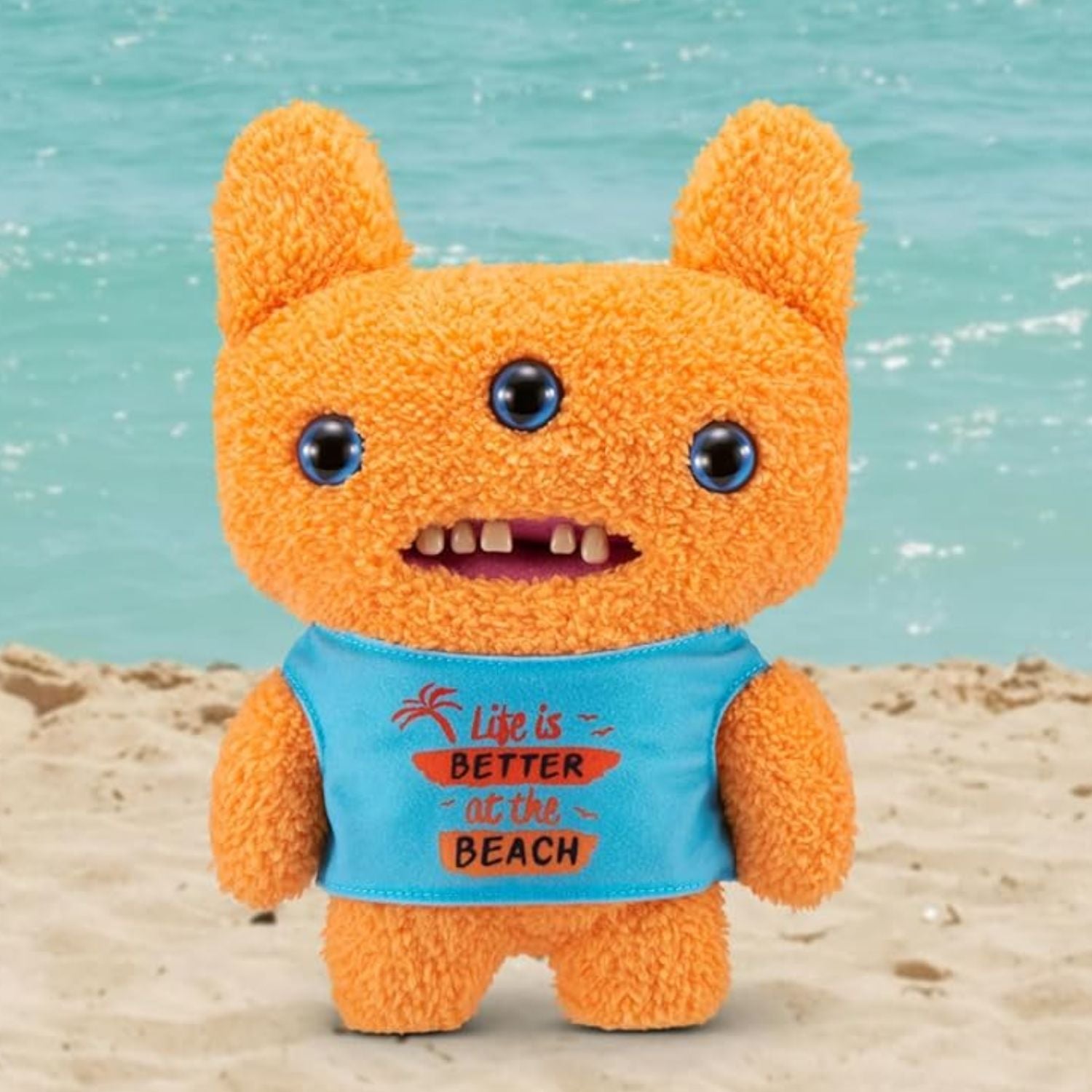 ZURU Fuggler Vacay Vibes Plush Monster Bundle | Reek-O & Sir Splodge-A-Lot
