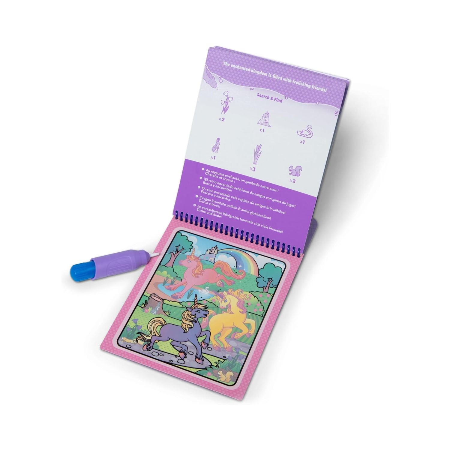 Melissa & Doug On the Go Water WOW! Water-Reveal Pad - Unicorn