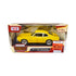 Motormax 1974 Ford Maverick Yellow "Forgotten Classics" Series Scale 1:24 Diecast Model Car