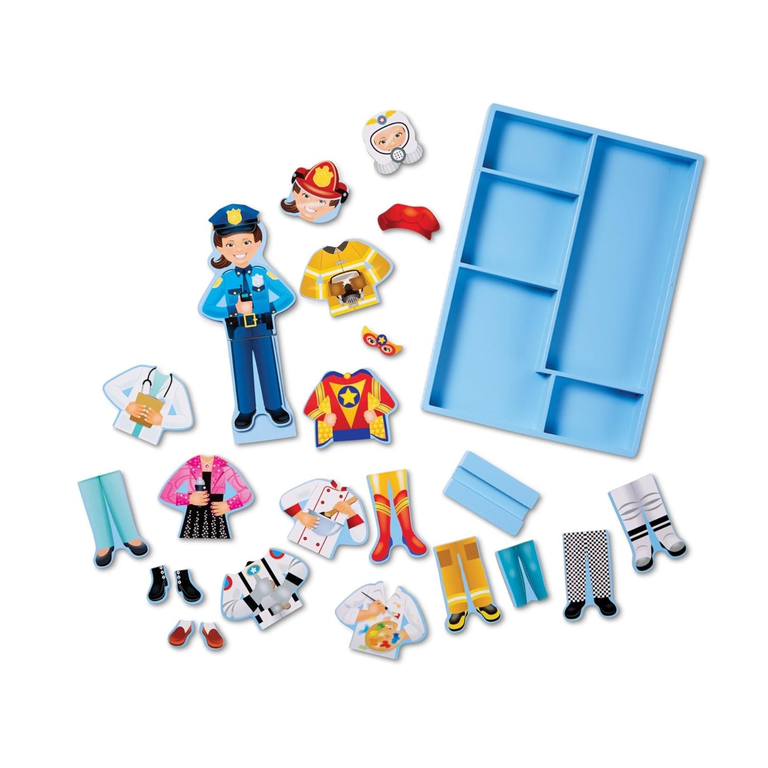Melissa & Doug Julia Magnetic Dress-Up Doll