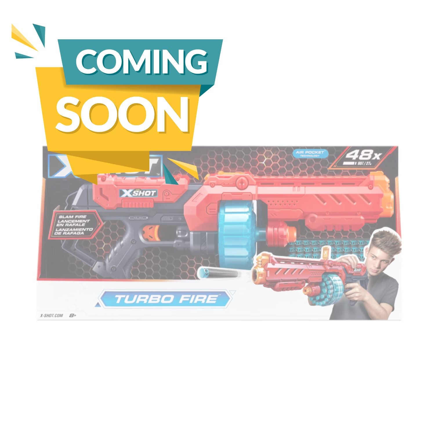 X-Shot Excel Turbo Fire Blaster (48 Darts)