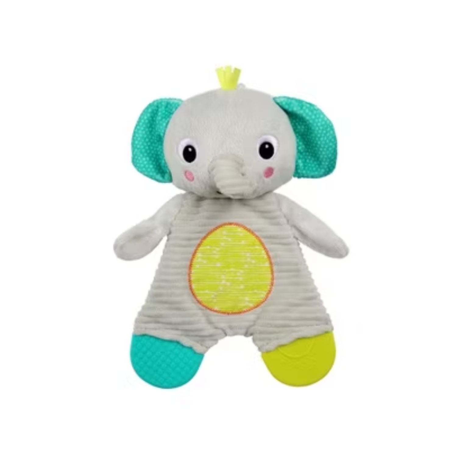 Bright Starts Snuggle & Teethe Plush - Elephant