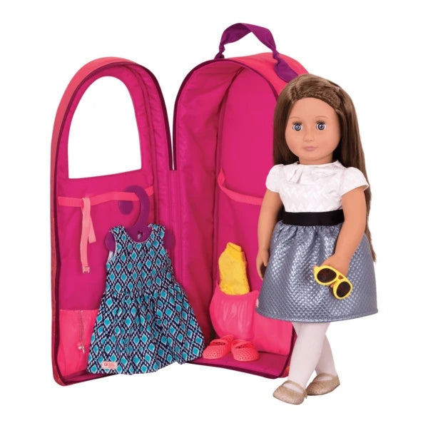 Our Generation Classic Doll Carrier Hearts - Box Damaged