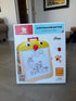 TopBright Wooden Portable Chick Easel | Double-Sided Magnetic Whiteboard & Chalkboard - Box Damaged